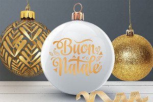 Buon Natale Svg Italian Christmas