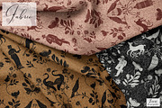 Homestead Linocut Patterns & Motifs, a Pattern Graphic by Zeesi Design Garden (Thumbnail 4 of 11)