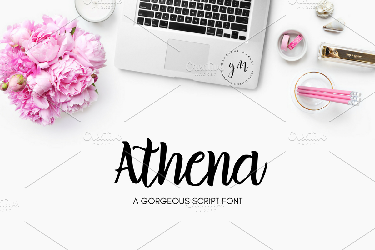 Athena | Gorgeous Script Font