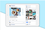 BLUE | Social Media Templates Pack, a Social Media Template by Nassiie (Thumbnail 4 of 10)
