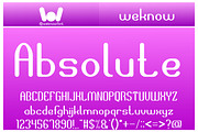 space of time font, a Font by weknow (Thumbnail 4 of 5)