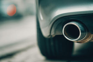 Car's exhaust pipe, a Transportation Photo by MistyDay