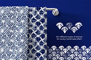 Japanese Vector Patterns & Elements, a Pattern Graphic by Julie&Taily (Thumbnail 9 of 24)