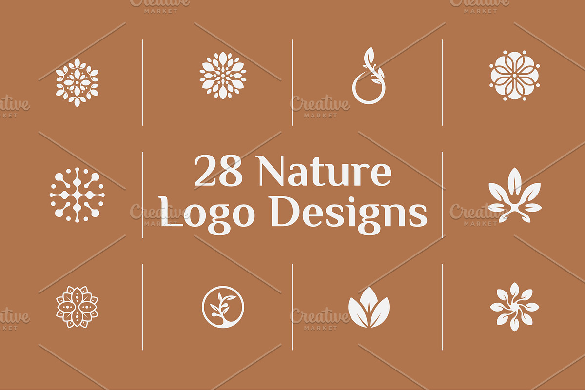 28 Nature Logo Design Collection, a Branding & Logo Template by Artiveko (Photo 1 of 3)