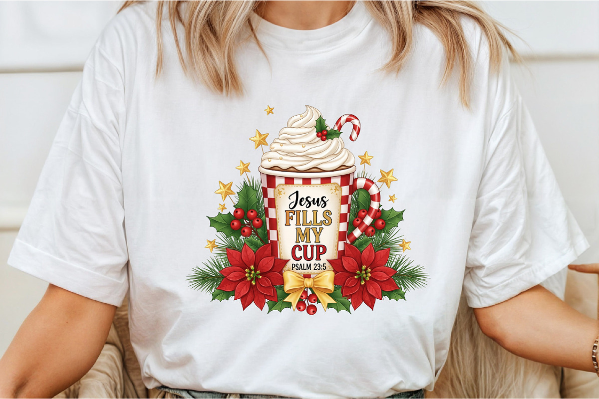 Jesus Fills My Cup -Jesus Christian, an Illustration by Libby Wishes (Photo 5 of 6)