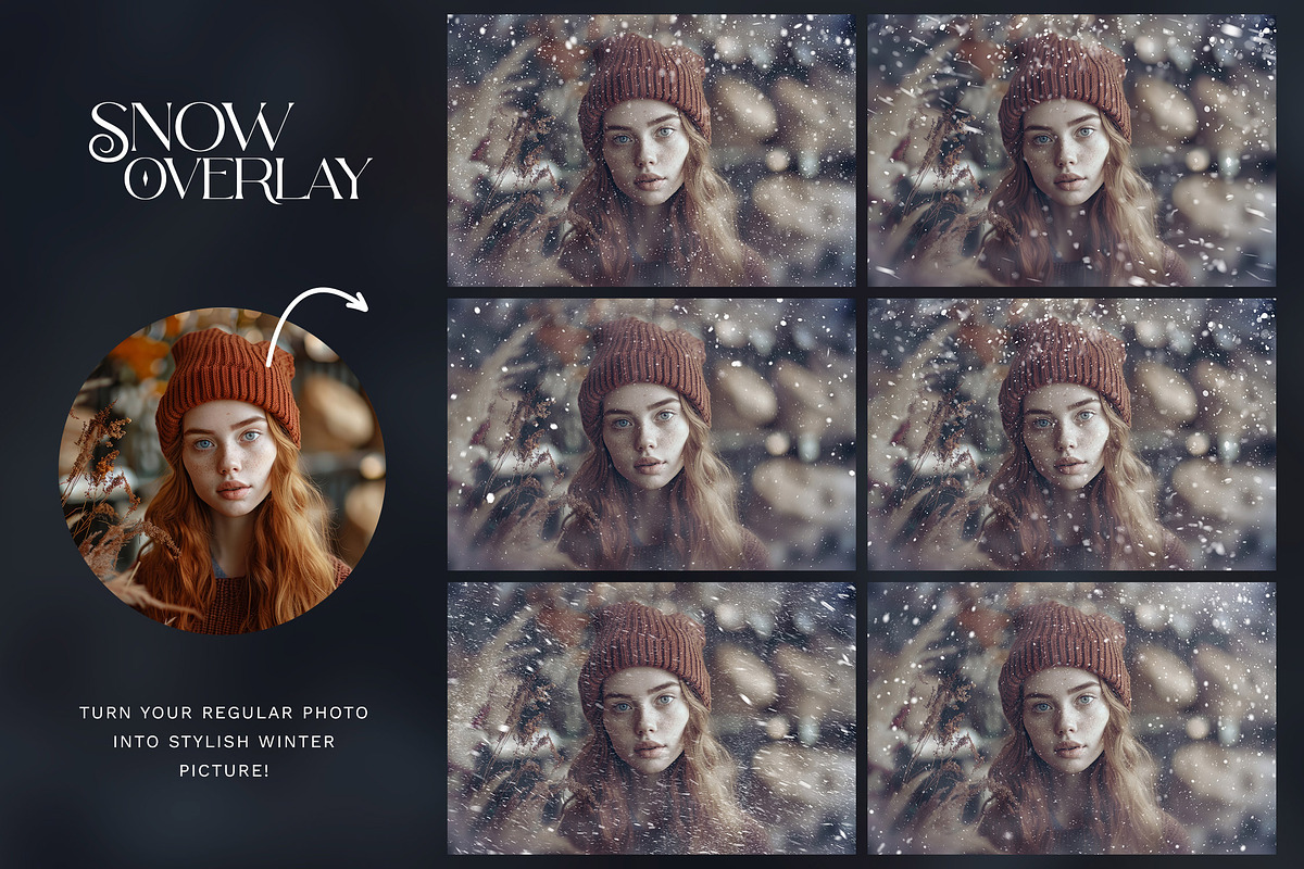 Snow Photo Effect, a Layer Style Add-On by Andrew Skoch Design (Photo 2 of 6)