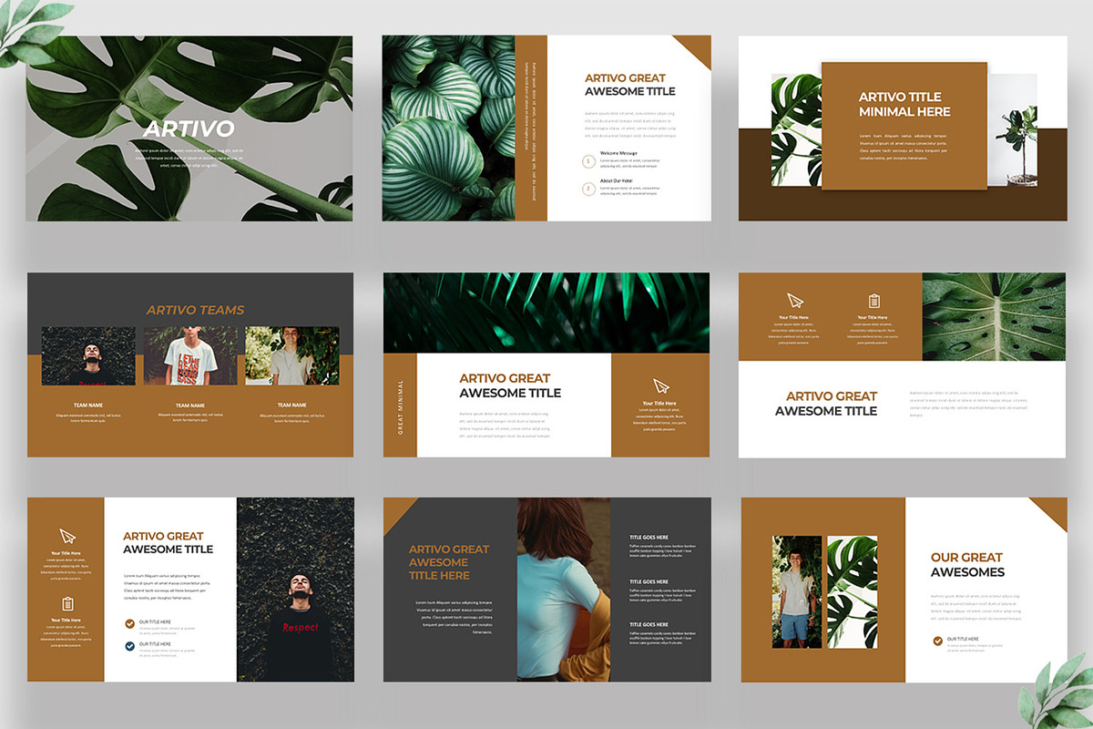 Artivo Minimal Keynote, a Presentation Template by Infinity Vector Studio (Photo 2 of 5)