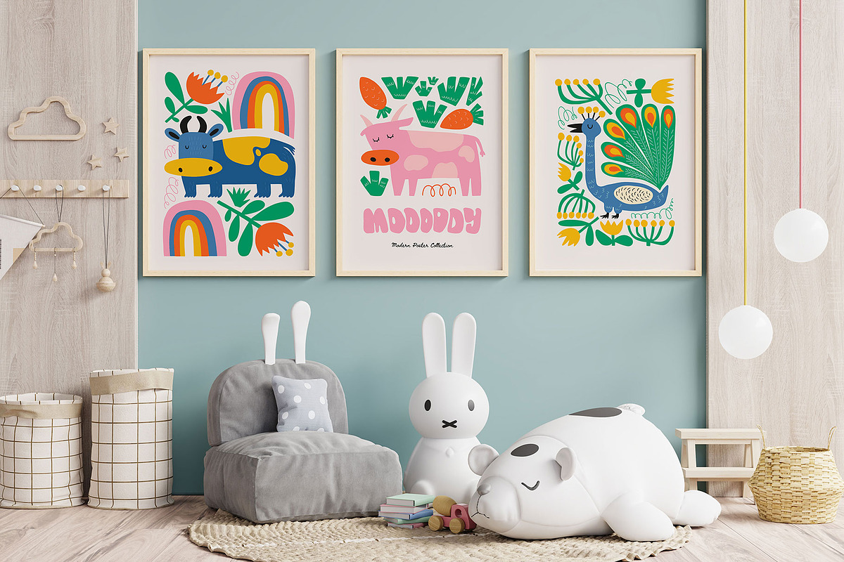 Childish Room | Wall Art Collection, an Object Graphic by Leleka.Store (Photo 13 of 20)