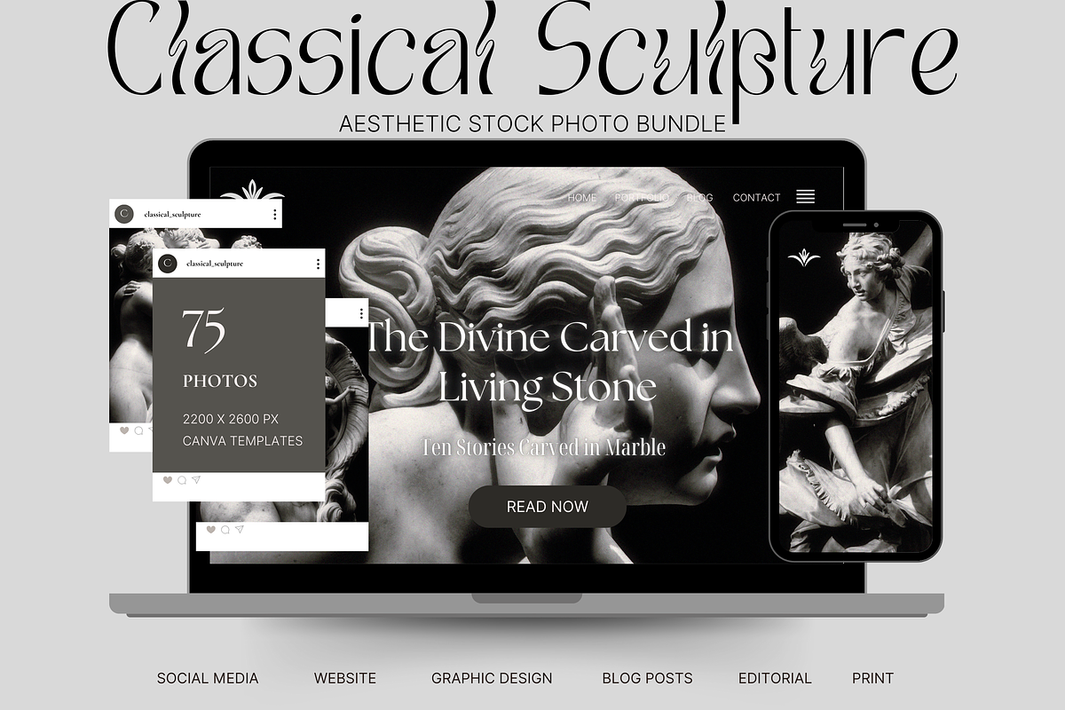 Classical Sculpture Stock Photos, an Arts & Entertainment Photo by The Flossy Finch (Photo 20 of 20)