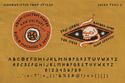 SAENA HAND-WRITTEN, a Font by AROKA (Thumbnail 5 of 11)