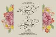 Georghina Script Pro, a Script Font by Has_rizal (Thumbnail 6 of 15)