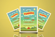 Summer Camp Flyer, a Flyer Template by Totem Design Studio (Thumbnail 4 of 5)