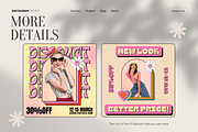 Instagram Post Template, a Social Media Template by Visuallay (Thumbnail 6 of 10)