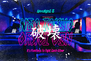 Apocalypse 13 - Cyberpunk Type, a Symbol Font by ikiiko (Thumbnail 5 of 7)