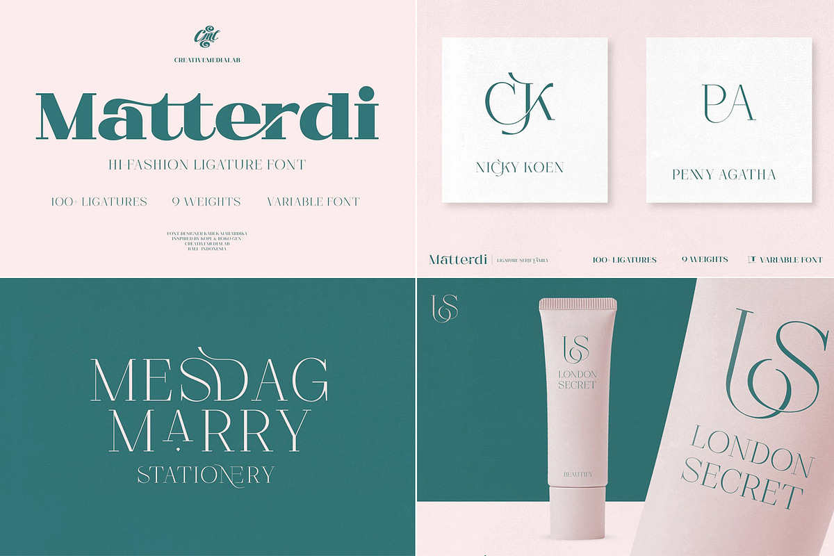 The Modern Serif Font Bundle, a Slab Serif Font by creativemedialab (Photo 2 of 14)
