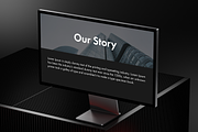Website Template, Fashion Style, a Landing Page Template by Al Pavo Studio (Thumbnail 3 of 4)