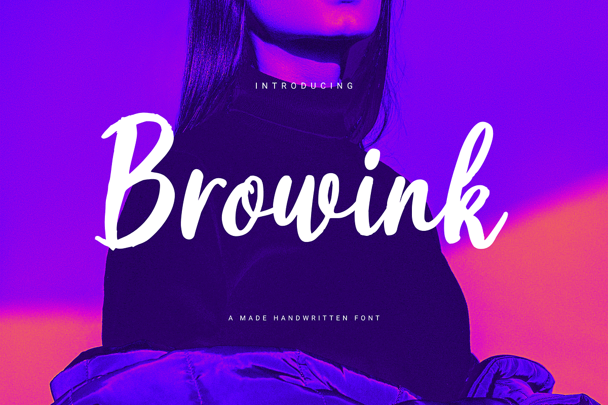 Browink, a Script Font by Gatype (Photo 1 of 15)