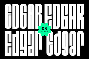 Edgar - Condensed Display Sans-Serif, a Sans Serif Font by Webhance Studio (Thumbnail 2 of 13)