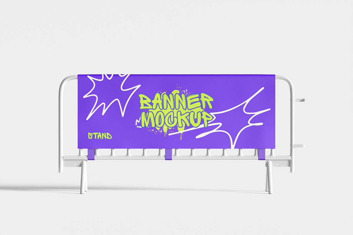 High Quality Banner Mockup, an Advertising Mockup by safrizalstudio (Photo 4 of 5)
