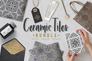 Ceramic Tiles Patchwork Set, a Pattern Graphic by Markovka (Thumbnail 1 of 7)