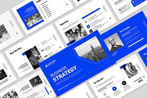 Business Strategy Presentation, a Presentation Template by MightyDesign