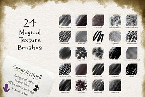 Black Magic Texture Brushes