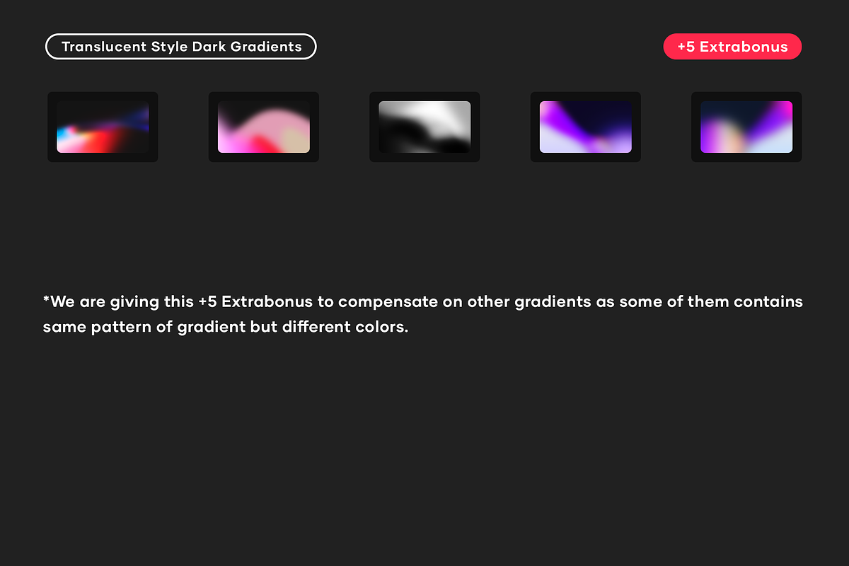 50 Translucent Style Dark Gradients, a Texture Graphic by Asylab (Photo 4 of 20)