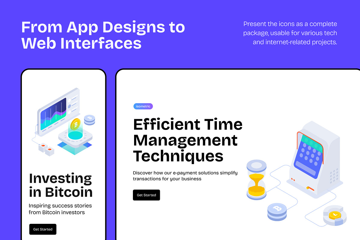 Payment and Fintech Isometric Icons, a Duotone Icon by Vectors Market (Photo 3 of 6)