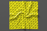 Square Handkerchief Mockup Pack, a Merchandise Mockup by Elite Mockups (Thumbnail 2 of 4)