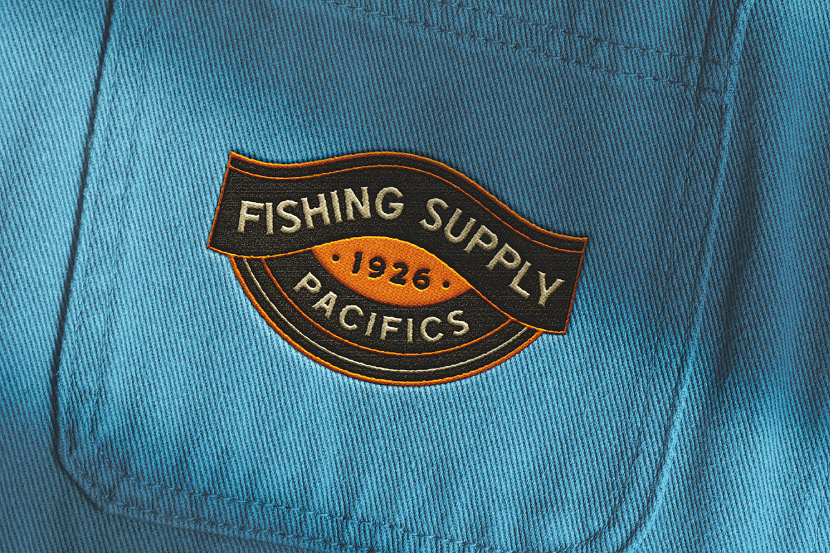 Fishing Badge, an Illustration by Skilline Supply Co. (Photo 8 of 10)