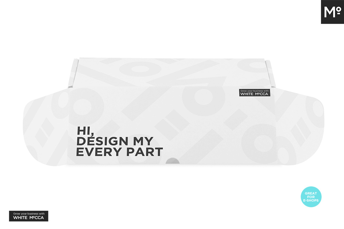 Mailing Box Mock-up, a Packaging Mockup by BlackMocca (Photo 13 of 18)