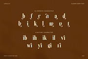 Annutte Elegant Serif Display Font, a Serif Font by Elegant Font (Thumbnail 8 of 8)