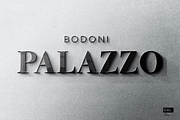 Bodoni Palazzo, a Font by California Type Foundry (Thumbnail 1 of 9)