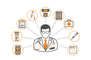 Medical Services Themes, a Healthcare Illustration by TAlex (Thumbnail 5 of 7)