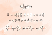 Santiago Pro - Signature / Free Logo, a Script Font by Dierstudio (Thumbnail 17 of 18)