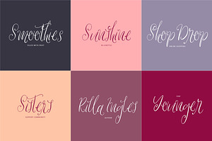 Wallower Script Font