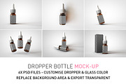 Dropper Bottle & Box Mock-Up | 10ml, a Household Mockup by TSOBG (Thumbnail 2 of 20)