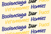 The Wild Chaos Font, a Script Font by Allouse Studio (Thumbnail 9 of 16)