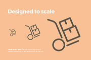 Shopping Icons — Pixi Line, an Outline Icon by Scott Dunlap (Thumbnail 5 of 9)