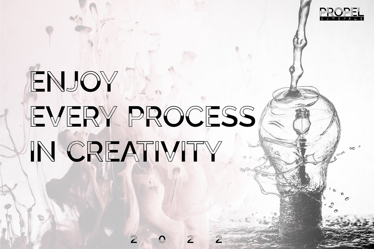 Propel - A Modern Typeface, a Serif Font by Presets Pond (Photo 8 of 9)