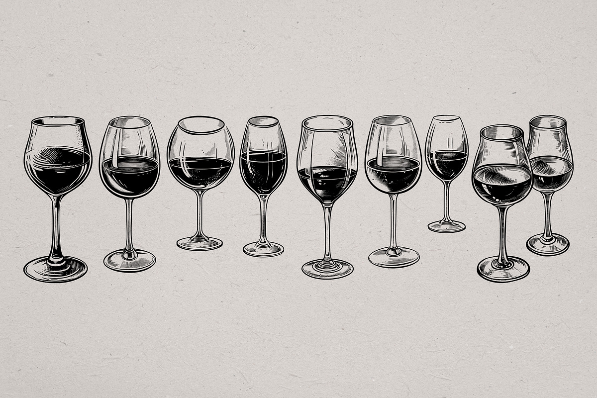 Hand Drawn Wine Vector Set, a Food Illustration by Alternate Studio (Photo 9 of 10)