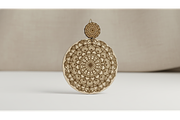 Floral Drop Earring SVGs, a Graphic by musafir_fashion (Thumbnail 3 of 11)