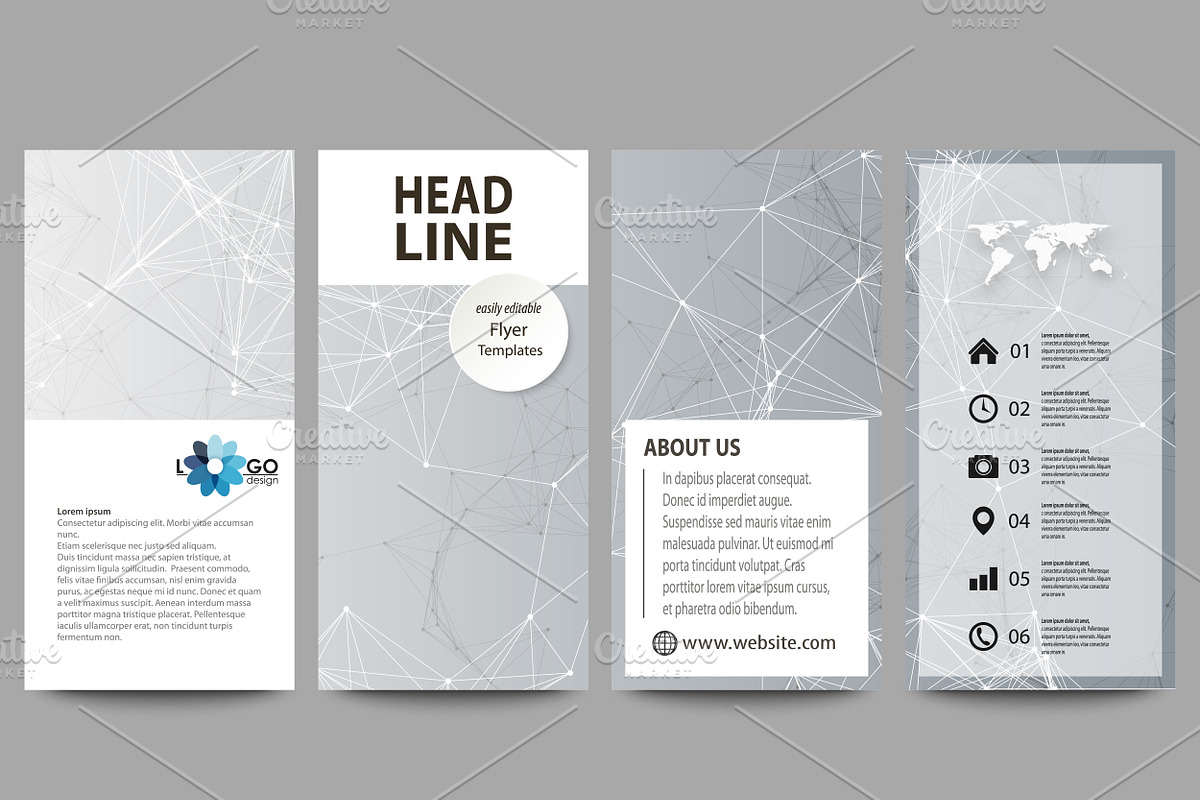 Mega Pack templates, a Brochure Template by VectorShop (Photo 100 of 102)