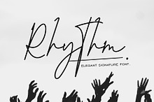 Rhythm - Elegant Signature Font