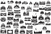Majestic Pine Trees SVG, a Finance Illustration by Amazin_art (Thumbnail 1 of 32)