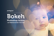 Bokeh Action and 40 Premium Textures, an Action Add-On by Elegrad Design Agency (Thumbnail 1 of 4)