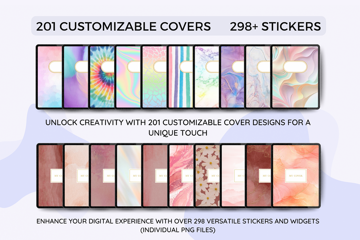 Undated Digital Planner, a Templates & Theme by LumusStudio (Photo 7 of 7)
