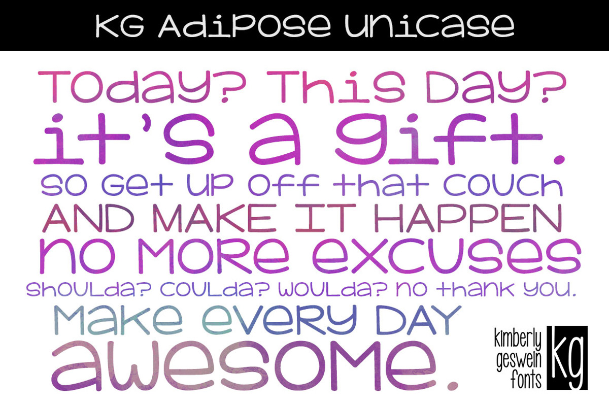 KG Adipose Unicase preview 2