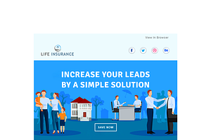 Life Insurance Email Template