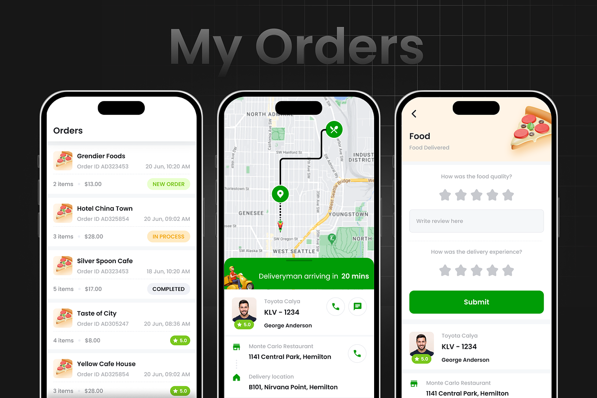 Food Ordering App | DeliFood preview 3